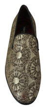 Load image into Gallery viewer, Dolce & Gabbana Gold Bordeaux Loafers Slides Dress Shoes
