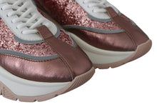 Load image into Gallery viewer, Jimmy Choo Candyfloss Glitter Sneaker Euphoria