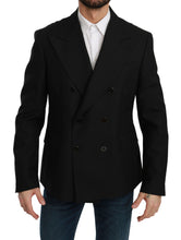 Load image into Gallery viewer, Dolce & Gabbana Elegant Black Slim Fit Formal Blazer