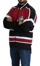 Load image into Gallery viewer, Dolce & Gabbana Elegant Full Zipper Sweater in Black and Red