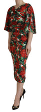 Load image into Gallery viewer, Dolce & Gabbana Enchanting Floral Print Sheath Dress