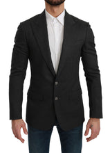 Load image into Gallery viewer, Dolce & Gabbana Elegant Gray Slim Fit Formal Blazer