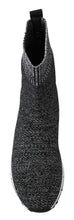 Load image into Gallery viewer, Jimmy Choo Elegant Knitted Lurex Sneakers in Black and Silver