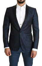 Load image into Gallery viewer, Dolce & Gabbana Elegant Martini Blue Slim Fit Blazer