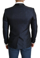 Load image into Gallery viewer, Dolce & Gabbana Elegant Martini Blue Slim Fit Blazer
