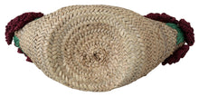 Load image into Gallery viewer, Dolce & Gabbana Chic Floral Straw Tote Elegance