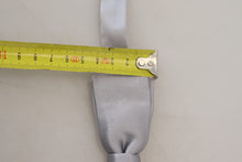 Load image into Gallery viewer, Dolce & Gabbana Elegant Gray Silk Bow Tie
