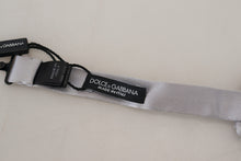 Load image into Gallery viewer, Dolce & Gabbana Elegant Gray Silk Bow Tie