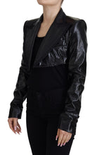 Load image into Gallery viewer, Dolce & Gabbana Elegant Cropped Black Designer Jacket