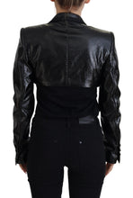 Load image into Gallery viewer, Dolce & Gabbana Elegant Cropped Black Designer Jacket