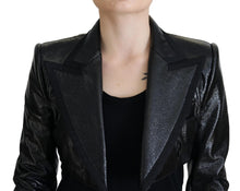 Load image into Gallery viewer, Dolce & Gabbana Elegant Cropped Black Designer Jacket