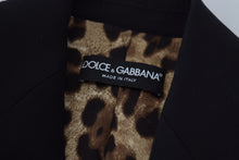 Load image into Gallery viewer, Dolce & Gabbana Elegant Black Stretch Wool Blazer