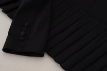 Load image into Gallery viewer, Dolce & Gabbana Elegant Black Stretch Wool Blazer