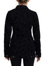 Load image into Gallery viewer, Dolce & Gabbana Chic Leopard Pattern Denim Jacket