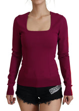 Load image into Gallery viewer, Dolce & Gabbana Multicolor Square Neck Pullover Sweater