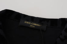Load image into Gallery viewer, Dolce & Gabbana Chic Leopard Print Button Down Denim Jacket