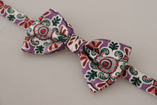 Load image into Gallery viewer, Dolce & Gabbana Multicolor Silk Bow Tie Elegant Accessory
