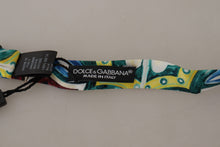 Load image into Gallery viewer, Dolce & Gabbana Elegant Silk Majolica Print Bow Tie