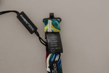 Load image into Gallery viewer, Dolce & Gabbana Elegant Silk Majolica Print Bow Tie