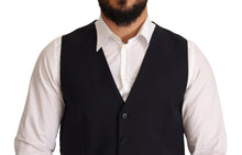 Load image into Gallery viewer, Dolce & Gabbana Elegant Dark Blue Wool Blend Martini Suit