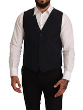 Load image into Gallery viewer, Dolce & Gabbana Elegant Dark Blue Wool Blend Martini Suit
