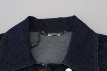 Load image into Gallery viewer, Dolce & Gabbana Elegant Blue Denim Button-Down Jacket