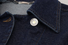 Load image into Gallery viewer, Dolce & Gabbana Elegant Blue Denim Button-Down Jacket
