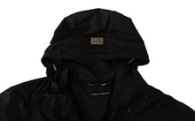 Load image into Gallery viewer, Dolce & Gabbana Elegant Black Parka Hooded Jacket