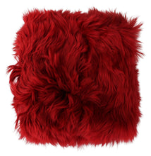 Load image into Gallery viewer, Dolce & Gabbana Elegant Red Alpaca Fur Neck Wrap Scarf