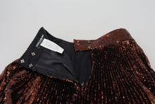 Load image into Gallery viewer, Dolce & Gabbana Elegant High Waist A-Line Midi Skirt