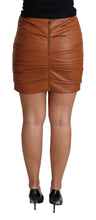 Load image into Gallery viewer, Dolce & Gabbana High Waist Chic Leather Skirt
