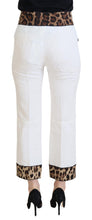 Load image into Gallery viewer, Dolce & Gabbana Elegant Leopard Print Pants for Sophisticated Style