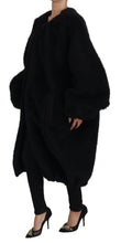 Load image into Gallery viewer, Dolce & Gabbana Elegant Black Cashmere Blend Overcoat Jacket
