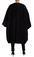 Load image into Gallery viewer, Dolce & Gabbana Elegant Black Cashmere Blend Overcoat Jacket