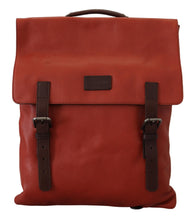 Load image into Gallery viewer, Dolce & Gabbana Elegant Calfskin Leather Backpack in Orange