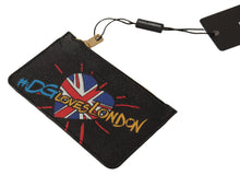 Load image into Gallery viewer, Dolce & Gabbana Elegant Leather Coin Wallet with Zip Closure