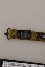 Load image into Gallery viewer, Dolce & Gabbana Elegant Gold Silk Bow Tie