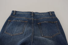 Load image into Gallery viewer, Dolce & Gabbana Elegant Blue Denim Pants - Tailored Fit