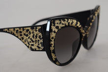 Load image into Gallery viewer, Dolce & Gabbana Butterfly Polarized Sequin Sunglasses