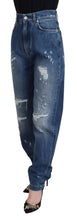 Load image into Gallery viewer, Dolce & Gabbana Elegant Tattered Denim Jeans