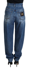 Load image into Gallery viewer, Dolce & Gabbana Elegant Tattered Denim Jeans