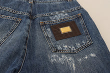 Load image into Gallery viewer, Dolce & Gabbana Elegant Tattered Denim Jeans