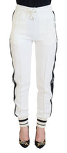 Load image into Gallery viewer, Dolce & Gabbana Chic White Jogger Pants for Elevated Comfort