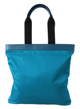 Load image into Gallery viewer, Dolce & Gabbana Sapphire Blue Nylon Tote Bag with Logo Detail