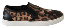 Load image into Gallery viewer, Dolce & Gabbana Chic Leopard Print Loafers for Elegant Comfort
