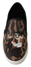 Load image into Gallery viewer, Dolce & Gabbana Chic Leopard Print Loafers for Elegant Comfort