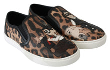 Load image into Gallery viewer, Dolce & Gabbana Chic Leopard Print Loafers for Elegant Comfort