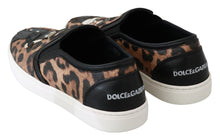 Load image into Gallery viewer, Dolce & Gabbana Chic Leopard Print Loafers for Elegant Comfort