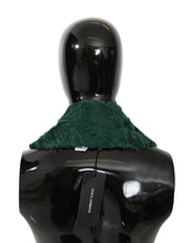 Load image into Gallery viewer, Dolce & Gabbana Elegant Lambskin Fur Scarf in Lush Green