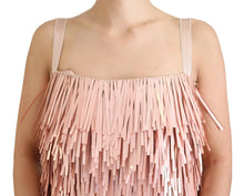 Load image into Gallery viewer, Dolce & Gabbana Elegant Pink A-Line Tinsel Dress